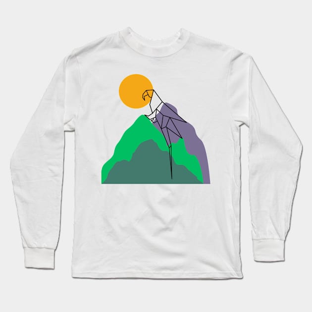 parrot Long Sleeve T-Shirt by TT WEAR